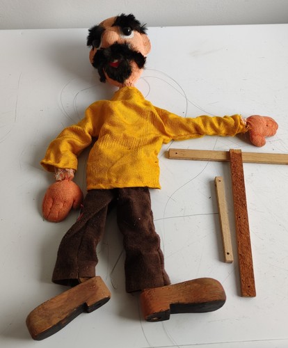 Alte marionette holzpuppe - alte,