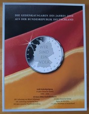 10 Euro Silber Gedenkmünzen