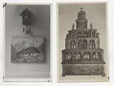 21/917 AK GOSLAR APOSTELKUNSTUHR + AK KUCKUCKSUHR FREMDENZIMMER 1941