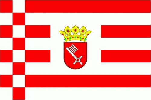 Bremen flagge fahne 60x90 - flagge, cm