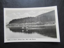 AK Scheibe Alsbach-Am Stausse-Boot um 1956 ungelaufen