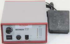 Schick C2 Fußanlasser, Tischanlasser Technikermaschine, Zahntechnik, Dentallabor