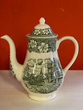 Royal Tudor Ware Staffordshire  England grün sehr guter Zustand .