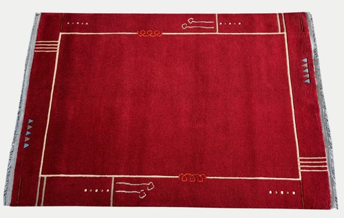 Rot teppich indo - teppich,