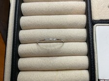 Brillant-Goldring SI1 (G) 375 (9ct.) Weißgold, Annette / Juwelo Gr. 22 (69)