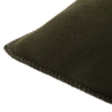 ZOEPPRITZ - Soft Fleece Kissenhülle Farbe Bottle Green 40 x 40 cm