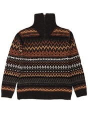 BARISAL Herren Pullover Pulli mit Reißverschluss IT 48/50 Medium Mehrfarbig AA14