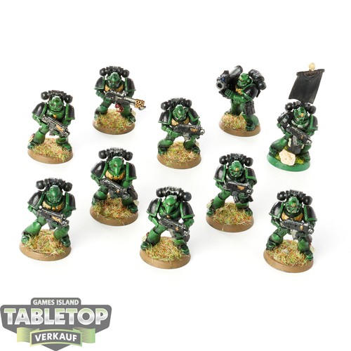 Space marines 10 tatical - marines,