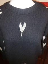 Strick  Pullover Jil Sander   Gr. 38  Schwarz  100% Kaschmir 