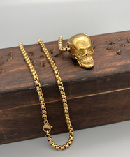 Totenkopf anhänger 316l - totenkopf,