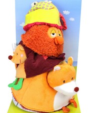 Lilliputiens Stapelturm Rasseltiere 8in1 Set Plüschtiere mit Zahlen stapelbar 