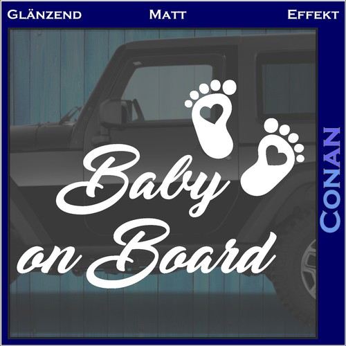 Baby board auto aufkleber - board,
