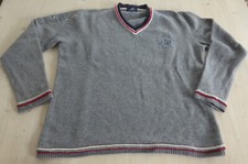 Pullover, grau, Schurwolle, La Martina , Gr. 3 XL, Topp