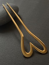 Elegante Haarnadel Goldfarben