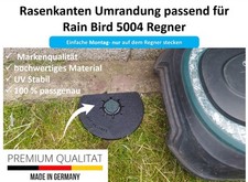 Rasenkanten Umrandung für Rain Bird 5004 Versenkregner Halb-Rund