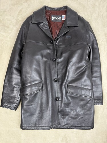 Schott nyc ledermantel - ledermantel, herren