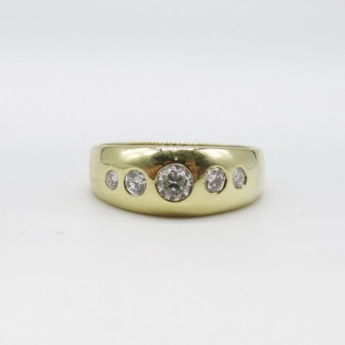 585 gold massiver - massiver, ring