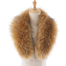 Pelzkragen Kunstpelz Kragen Fuchspelz Fellkragen für Parka Kapuze Wintermantel