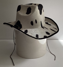 Cowboyhüte Unisex Kostüm Kuhmuster Western Spaß Wildlife