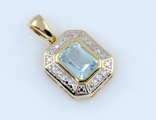 Anhänger Blautopas 333/000 8
