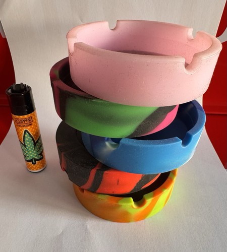 Gummi aschenbecher set 5 - 5,