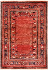Original Perserteppich Loribaft Gabbeh 146 cm x 101 cm Nr : 341-yo Top Zustand