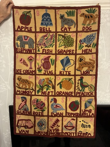Vintage handarbeit aubusson - vintage,
