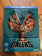 Doctor Who and the Daleks  LIMITED EDITION STEELBOOK  (Blu-Ray)  Peter Cushing