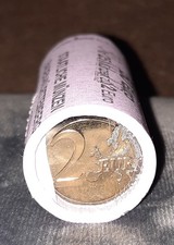 1 MÜNZROLLE=50 EURO-2-EUROSTÜCKE-30.10.2023-PRÄGEANSTALT STUTTGART-ADLER-BRD