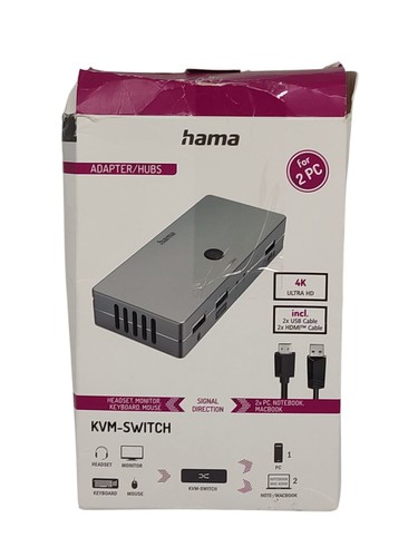 Hama kvm switch - 2, 4