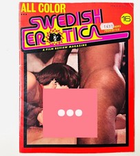 Swedish Erotica No 16. 1980 Nude Akt Sexy Vintage Zeitschrift Erotic Magazine