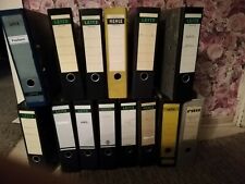14 x Aktenordner 7cm DIN A4 teils Farbig und ver. Marken wie Leitz Herlitz etc.