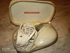 PHILIPS - PHILISHAVE Antiker Rasierapparat   Ca 50 er/60er Jahre   im Mäppchen 