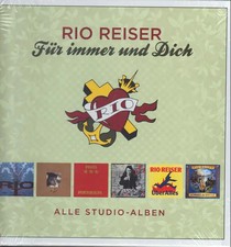 Rio Reiser Für immer und Dich-Alle Studio-Alben SLIPCASE, 180G Vinyl LP-Box
