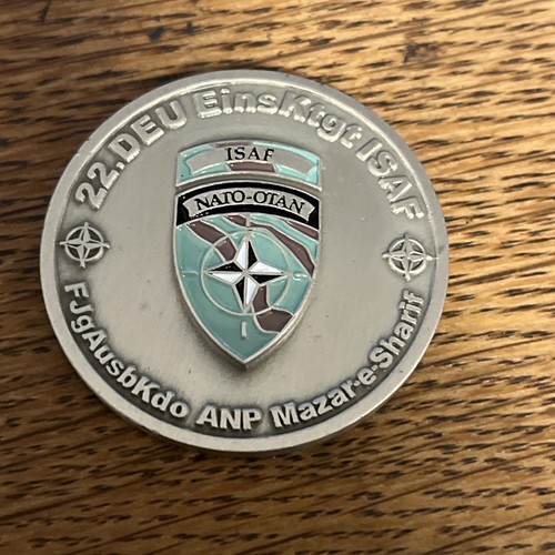 Isaf orden einsatz coin - isaf,