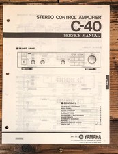 Yamaha C-40 Preamp /