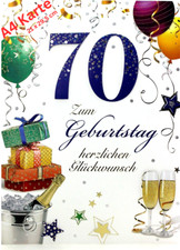 Geburtstagskarte jahre - a4,