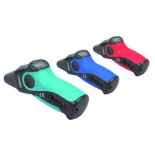 Cartrend 50204 Reifendruckprüfer mit Profiltiefenmesser, Digitales Display, BLAU