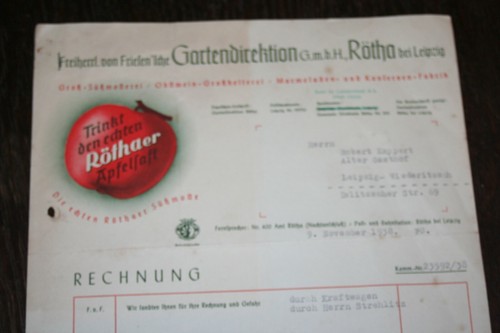 Rechnung freiherrl von - freiherrl.,