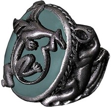 Fluch der Karibik Jack Sparrow Dragon Ring - original Master Replica Rarität ovp