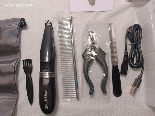 Pet grooming clipper - set, usb