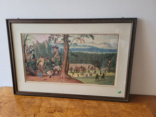 Kunst-Nach-Druck "Jagd Buch"