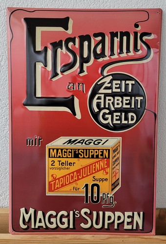 Blechschild maggi - maggi,