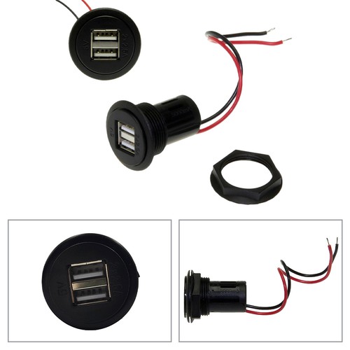Doppel usb einbausteckdose 12v - usb,
