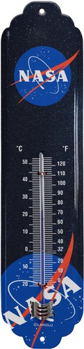 Blechschild thermometer nasa - blechschild,