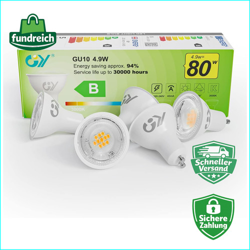 Gu10 led lampe - led, 780