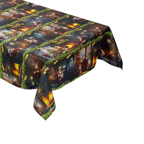 Wachstuch tischdecke advent - tischdecke,