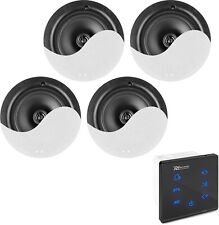 Power Dynamics Powerline A100BSet Wandeinbau-Audio-Verstärker mit 4 Deckenlautsp