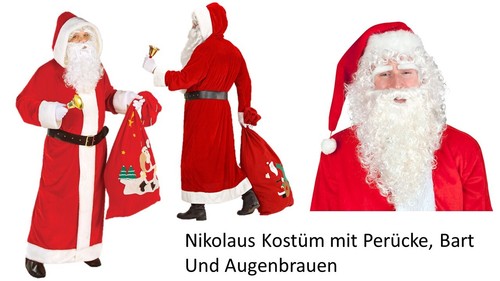 Santa claus kostüm - kostüm,