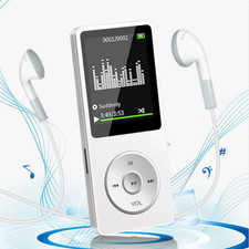 Bluetooth MP3 Player LCD Display HiFi Bass Musik Spieler FM Radio Audio 16GB DHL